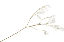 COCOmaison Lunaria fleur artificielle H92cm - Couleur creme Clearance