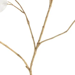 COCOmaison Lunaria fleur artificielle H92cm - Couleur creme Clearance