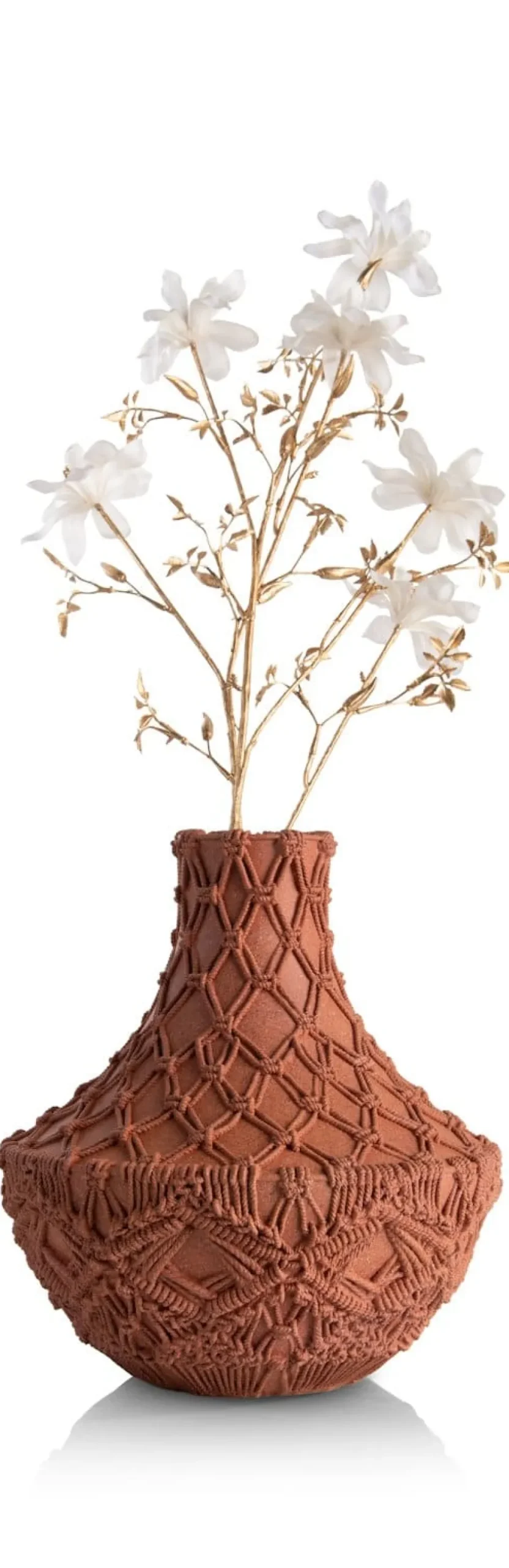 COCOmaison Maeve vase H33cm - Terracotta New
