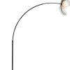 COCOmaison Magnolia lampadaire H185cm 1*E14 - Noir