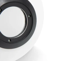 COCOmaison Magnolia verre D18cm - Blanc New