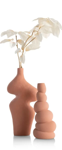 COCOmaison Maria bougeoir H23,5cm - Terracotta Discount