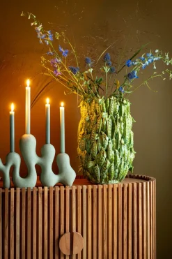 COCOmaison Mees bougeoir H25cm - Vert Outlet