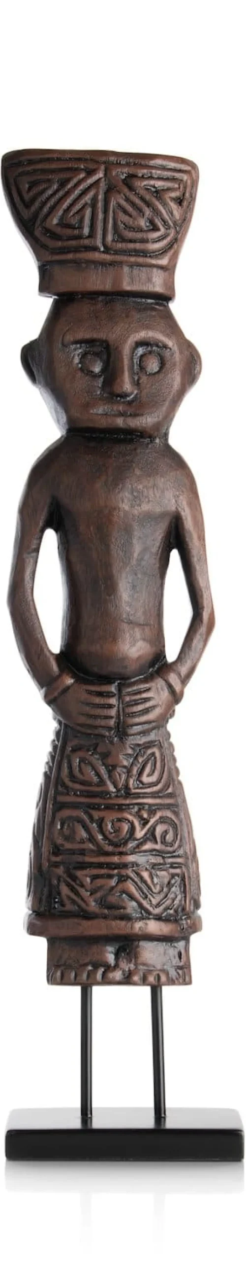 COCOmaison Milan figurine H67,5cm - Brun Discount