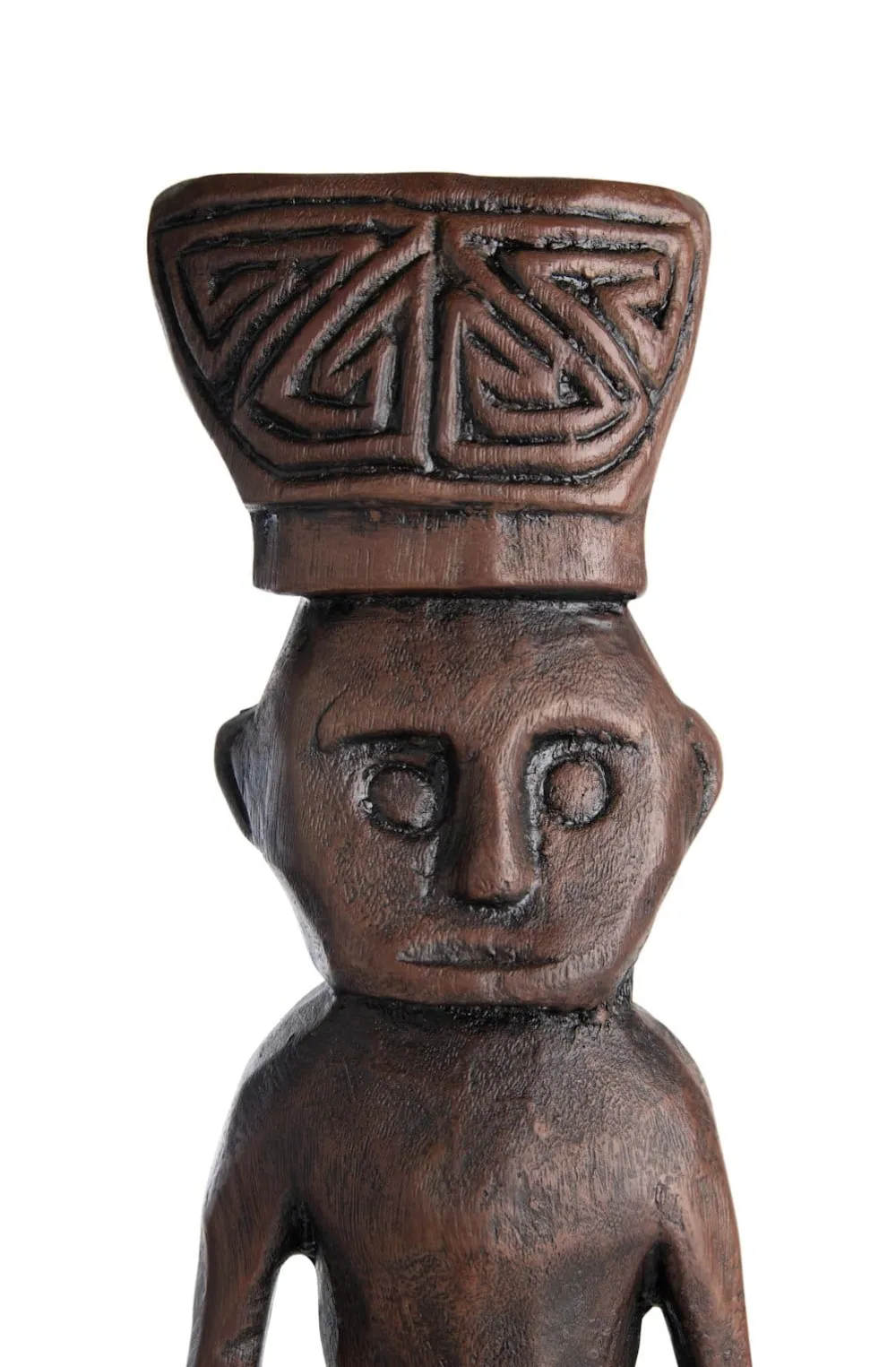 COCOmaison Milan figurine H67,5cm - Brun Discount