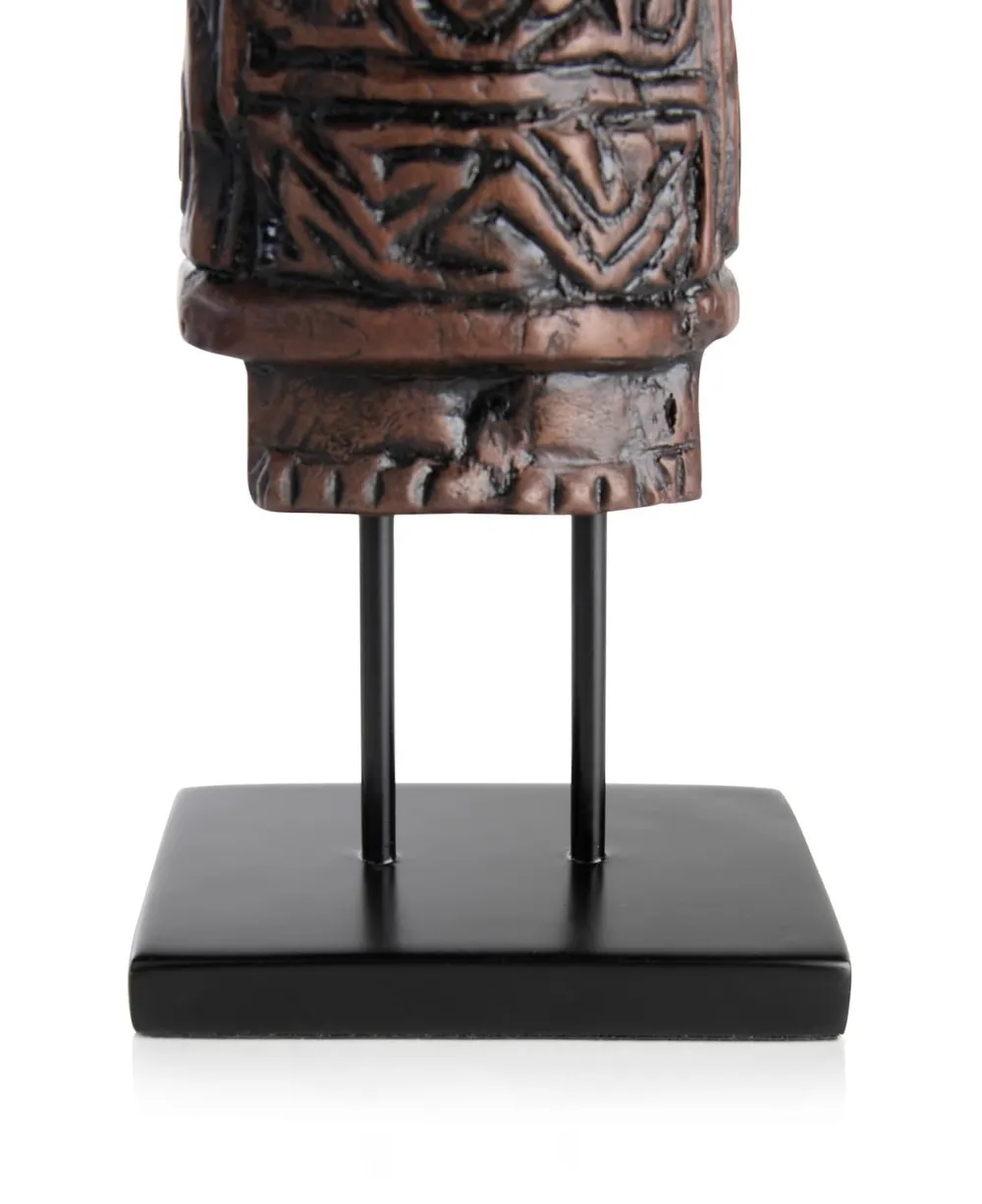 COCOmaison Milan figurine H67,5cm - Brun Discount