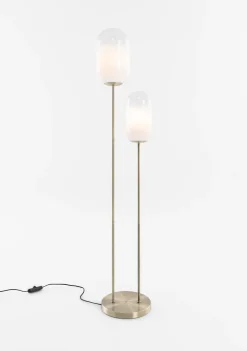 COCOmaison Milky lampadaire 2*E27 - Blanc Discount