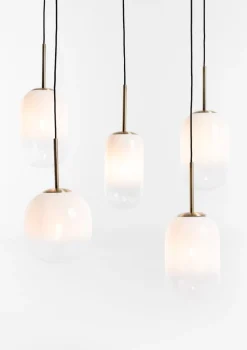 COCOmaison Milky suspension 5*E27 - Blanc New