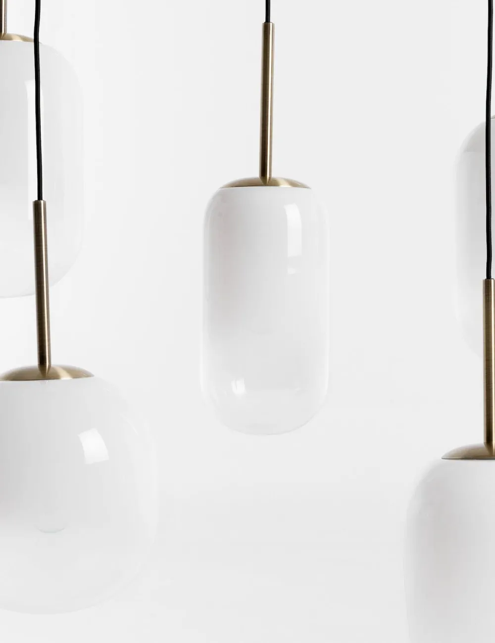 COCOmaison Milky suspension 5*E27 - Blanc New