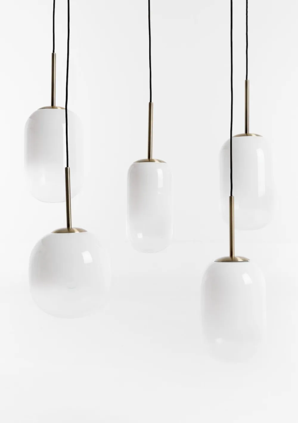 COCOmaison Milky suspension 5*E27 - Blanc New