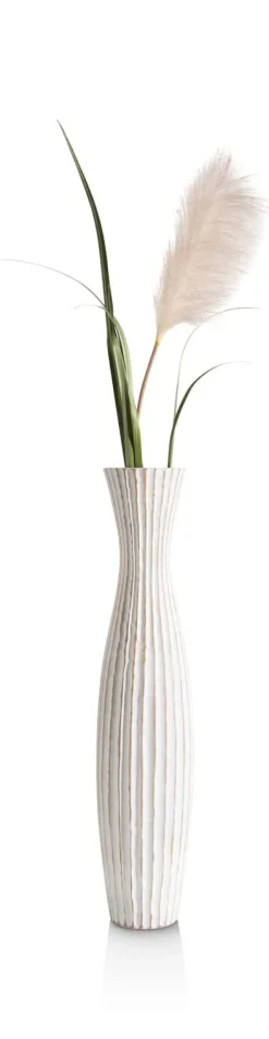 COCOmaison Milou vase H64,5cm - Blanc Clearance