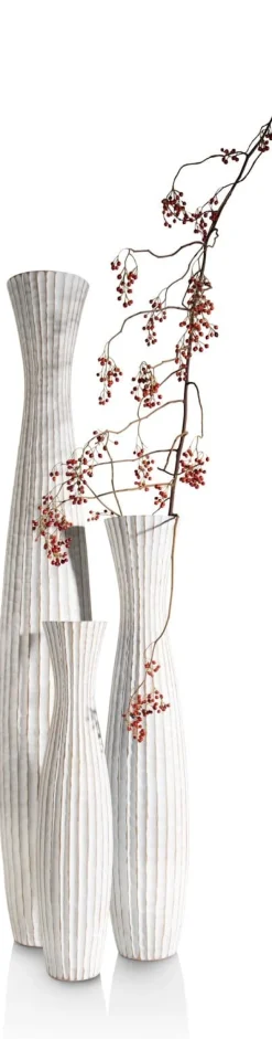 COCOmaison Milou vase H85cm - Blanc Discount