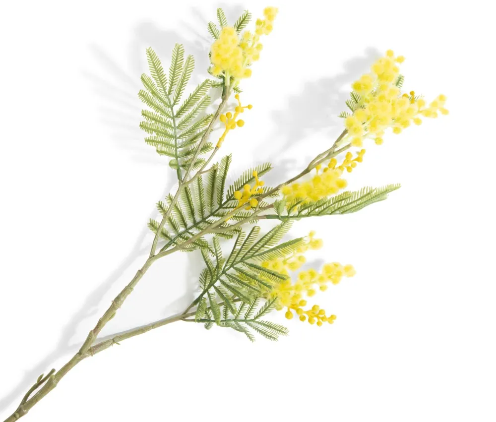 COCOmaison Mimosa Branch H110cm fleur artificielle - Jaune Online