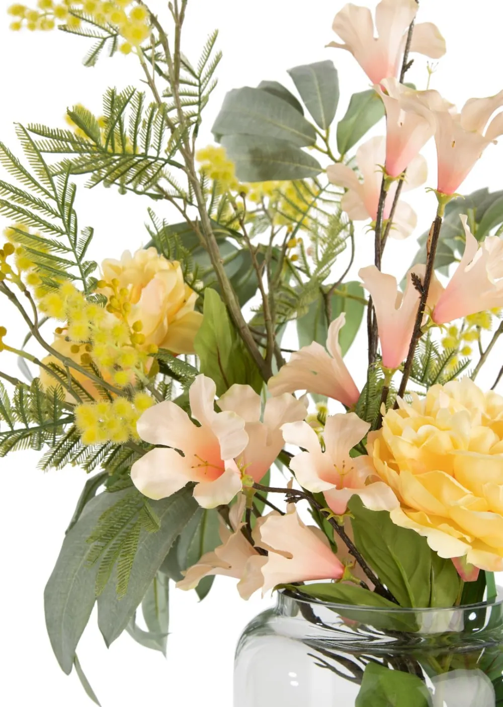 COCOmaison Mimosa Branch H110cm fleur artificielle - Jaune Online