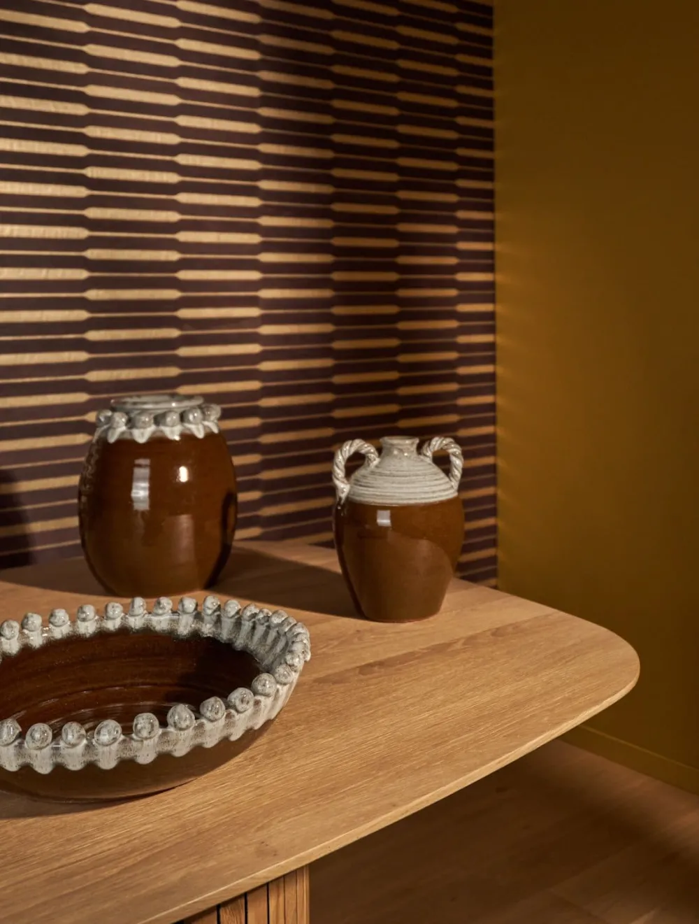 COCOmaison Nera vase H31cm - Brun New