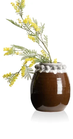 COCOmaison Nera vase H31cm - Brun New