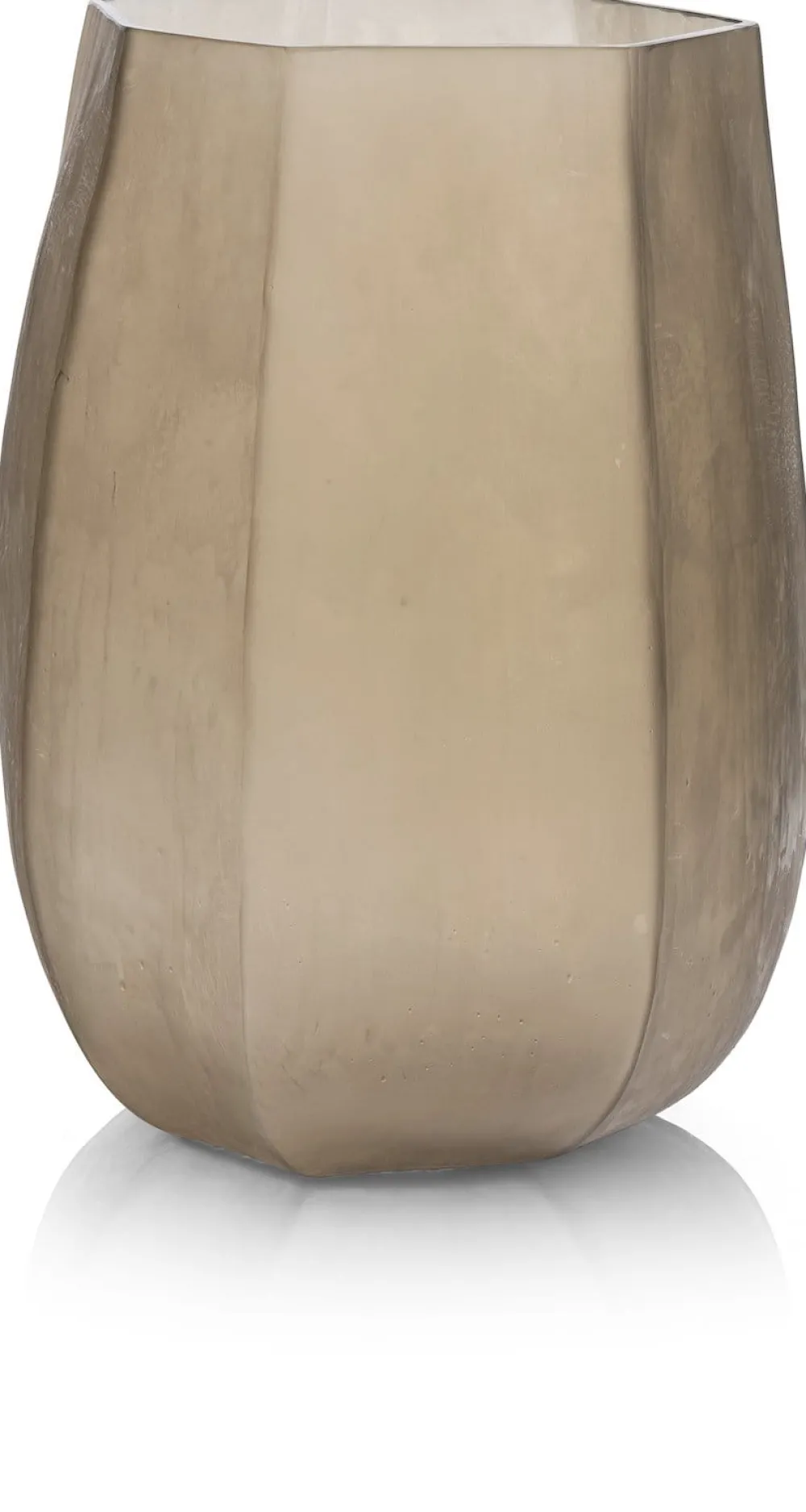 COCOmaison Noisettes vase H39cm - Taupe Hot