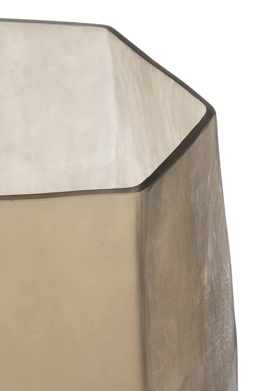 COCOmaison Noisettes vase H39cm - Taupe Hot