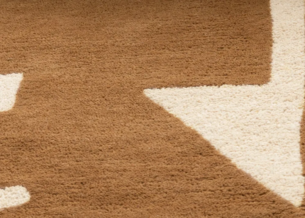 COCOmaison Olivia tapis 160x230cm - Brun Sale