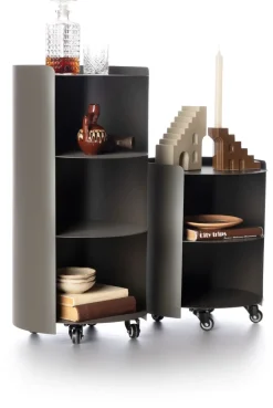 COCOmaison Owen table d'appoint H70cm - Anthracite Discount