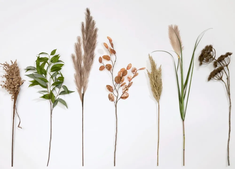 COCOmaison Pampus Grass fleur artificielle H120cm - Vert