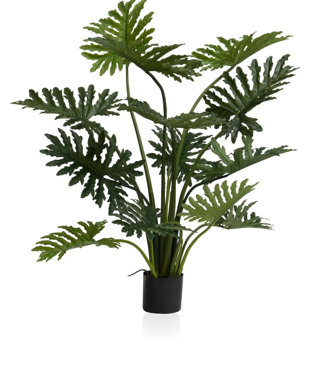 COCOmaison Philodendron Selloum plante artificielle H125cm - Vert Best