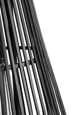 COCOmaison Philou photophore H70,5cm - Noir Clearance