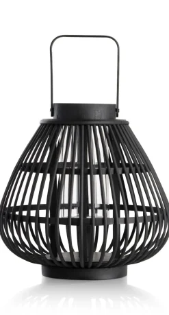 COCOmaison Philou photophore H26,5cm - Noir Outlet