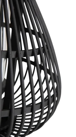 COCOmaison Philou photophore H26,5cm - Noir Outlet