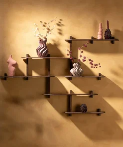 COCOmaison Pine bougeoir H12cm - Brun Discount