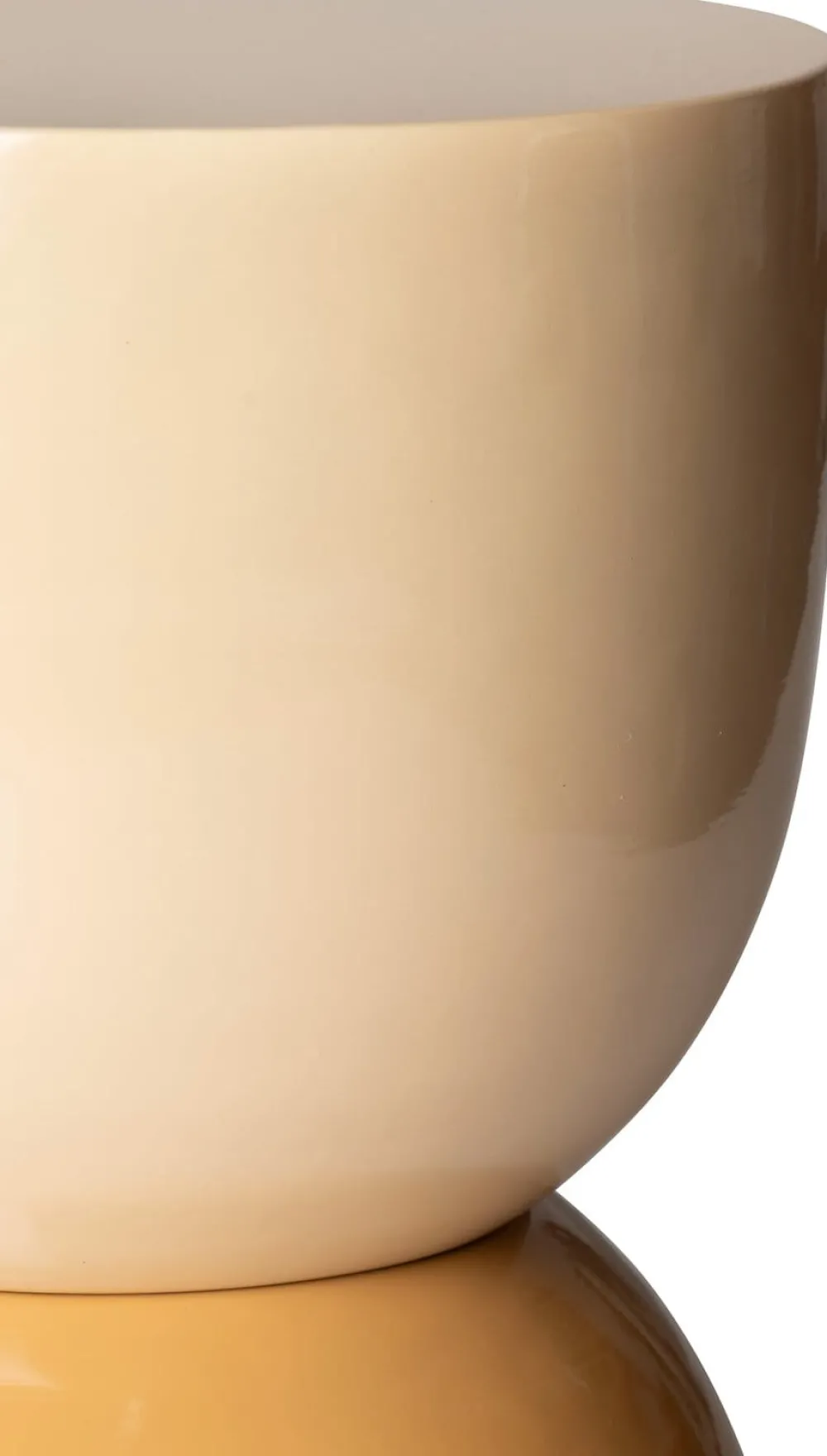 COCOmaison Pleun table d'appoint H46cm - Jaune Best