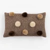 COCOmaison Pomme coussin 30x50cm - Brun Hot
