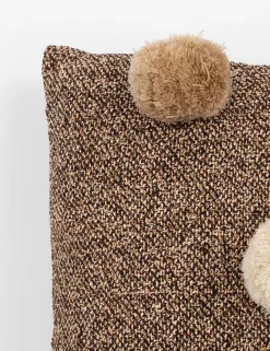 COCOmaison Pomme coussin 30x50cm - Brun Hot