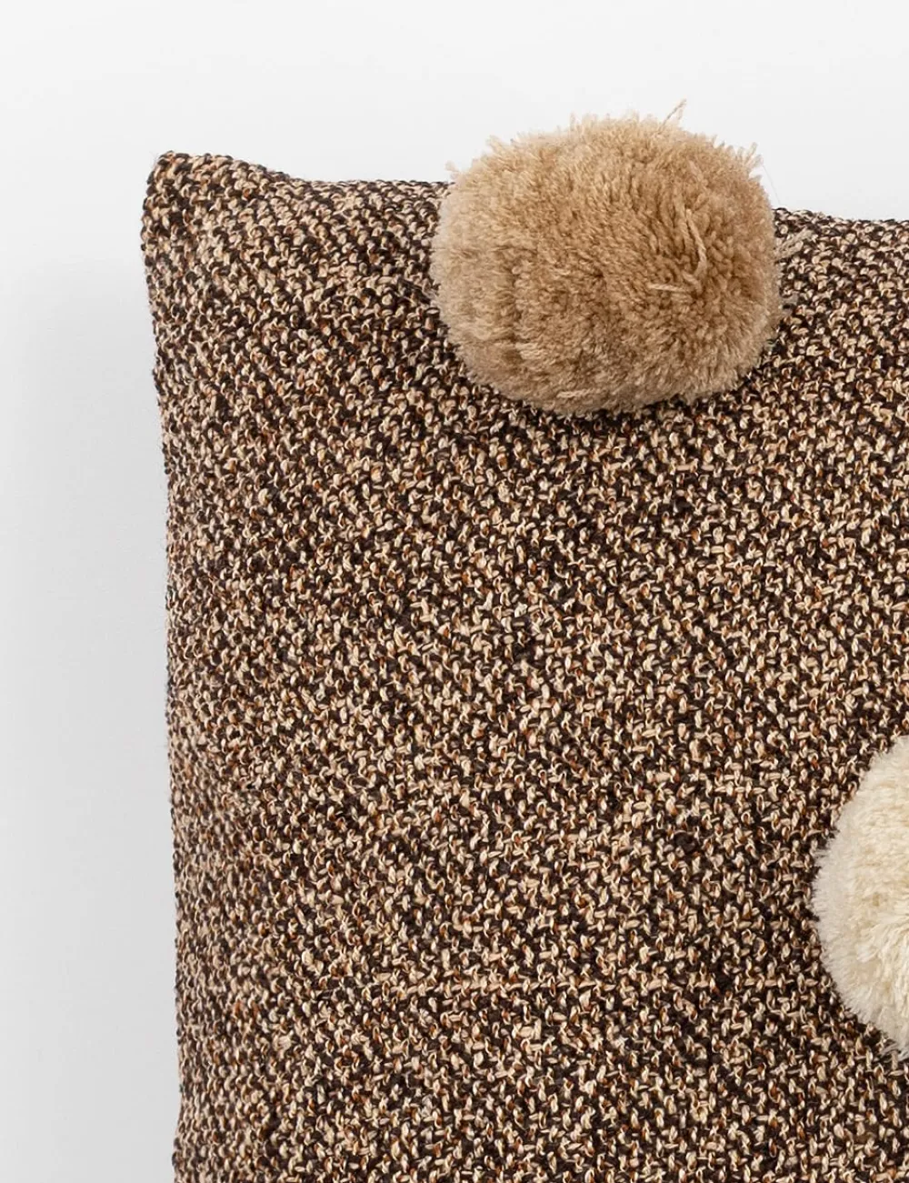 COCOmaison Pomme coussin 30x50cm - Brun Hot