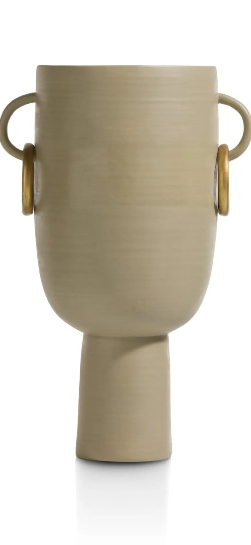COCOmaison Presley vase H34cm - Beige Sale