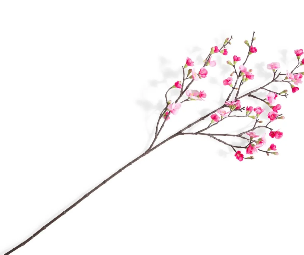 COCOmaison Qunince Spray H97cm fleur artificielle - Rose Outlet