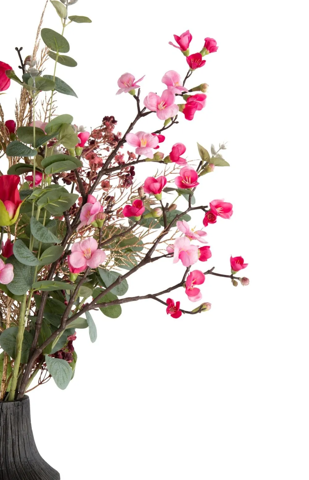 COCOmaison Qunince Spray H97cm fleur artificielle - Rose Outlet