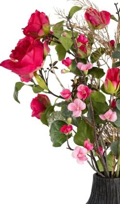 COCOmaison Qunince Spray H97cm fleur artificielle - Rose Outlet