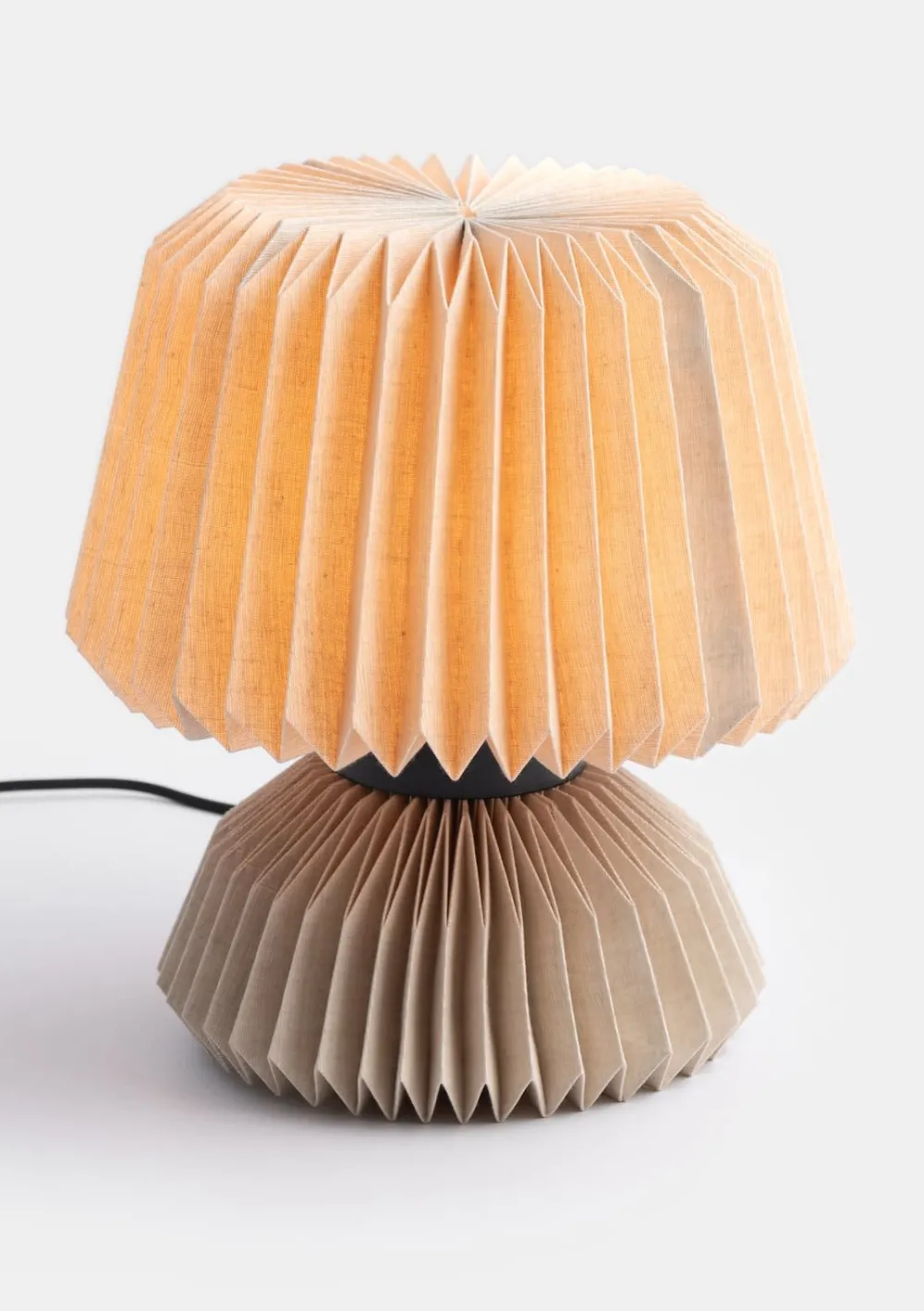 COCOmaison Rikke lampe a poser 1*E27 H33cm - Beige