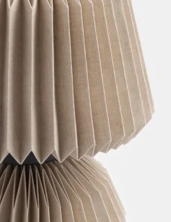 COCOmaison Rikke lampe a poser 1*E27 H33cm - Beige