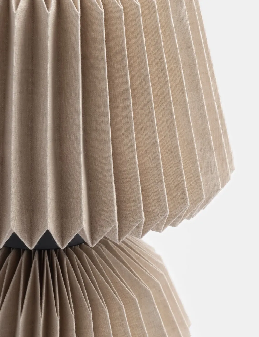 COCOmaison Rikke lampe a poser 1*E27 H33cm - Beige