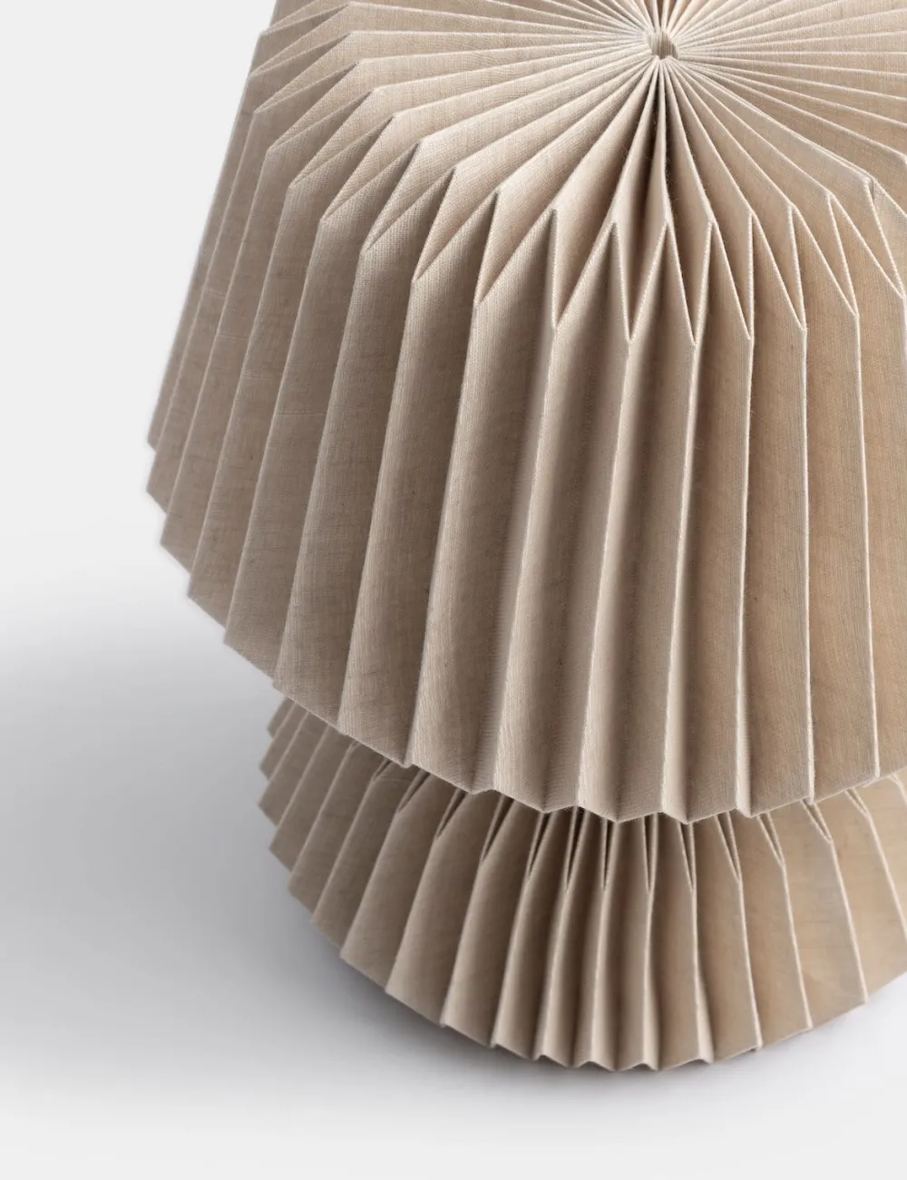 COCOmaison Rikke lampe a poser 1*E27 H33cm - Beige