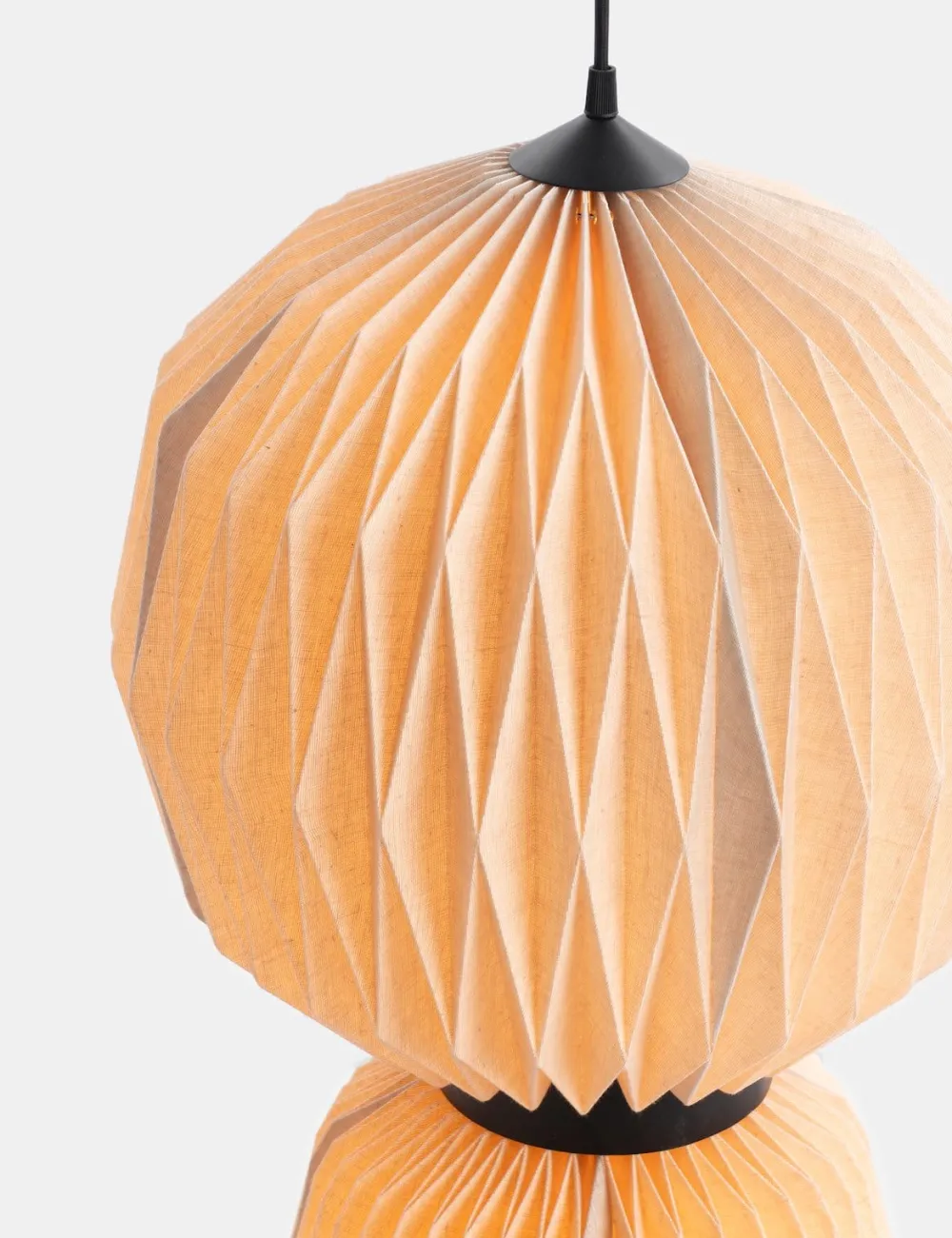 COCOmaison Rikke suspension 2*E27 D40cm - Beige New