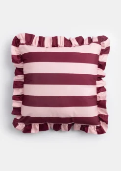 COCOmaison Riva coussin 43x43cm - Rouge Hot