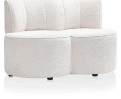 COCOmaison Roan canape 2 places - Creme Outlet