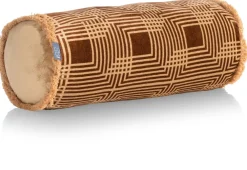 COCOmaison Robbie bolster coussin 45x18cm - Brun Outlet