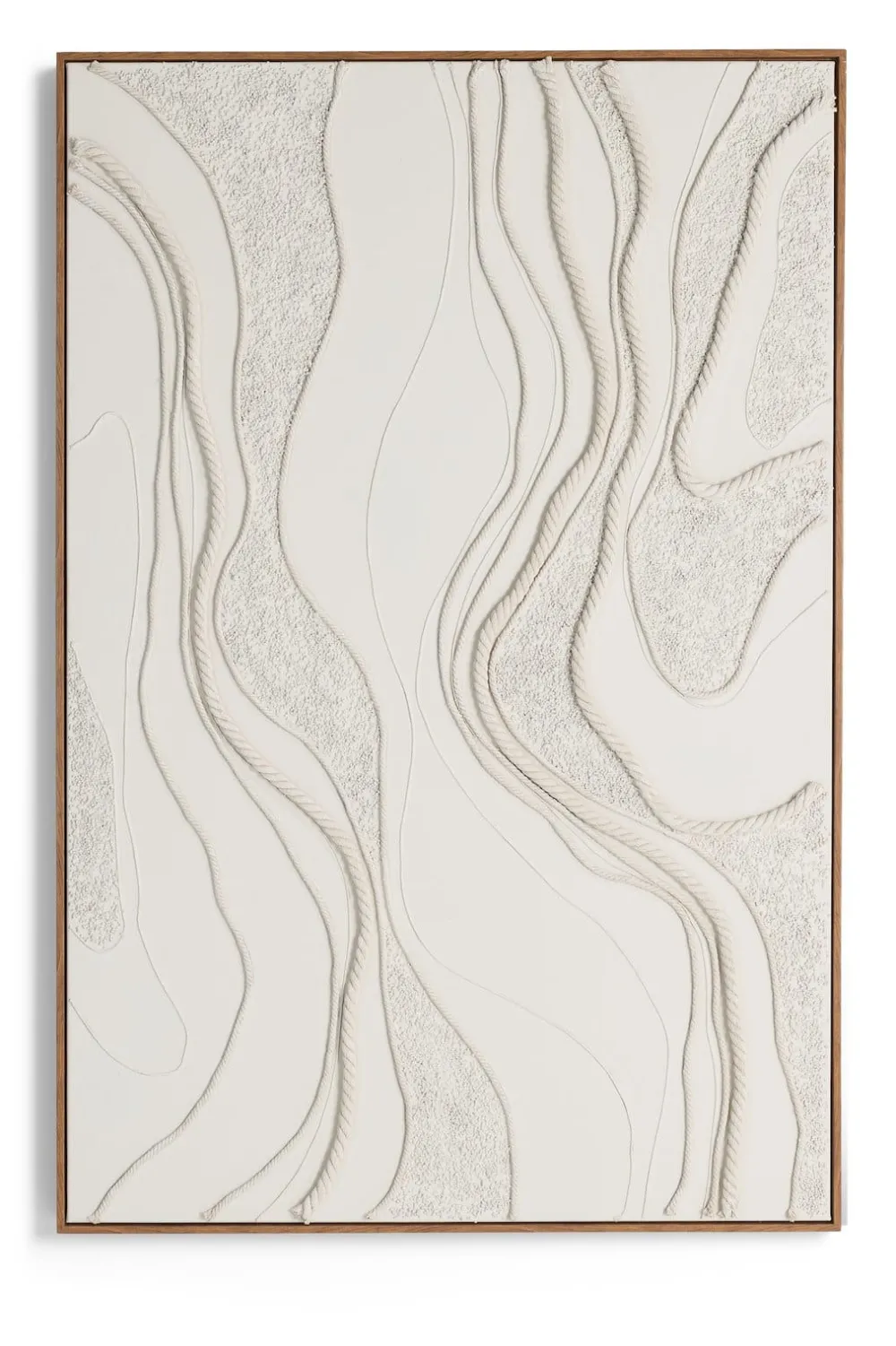 COCOmaison Rope tableau 100x150cm - Couleur creme Discount