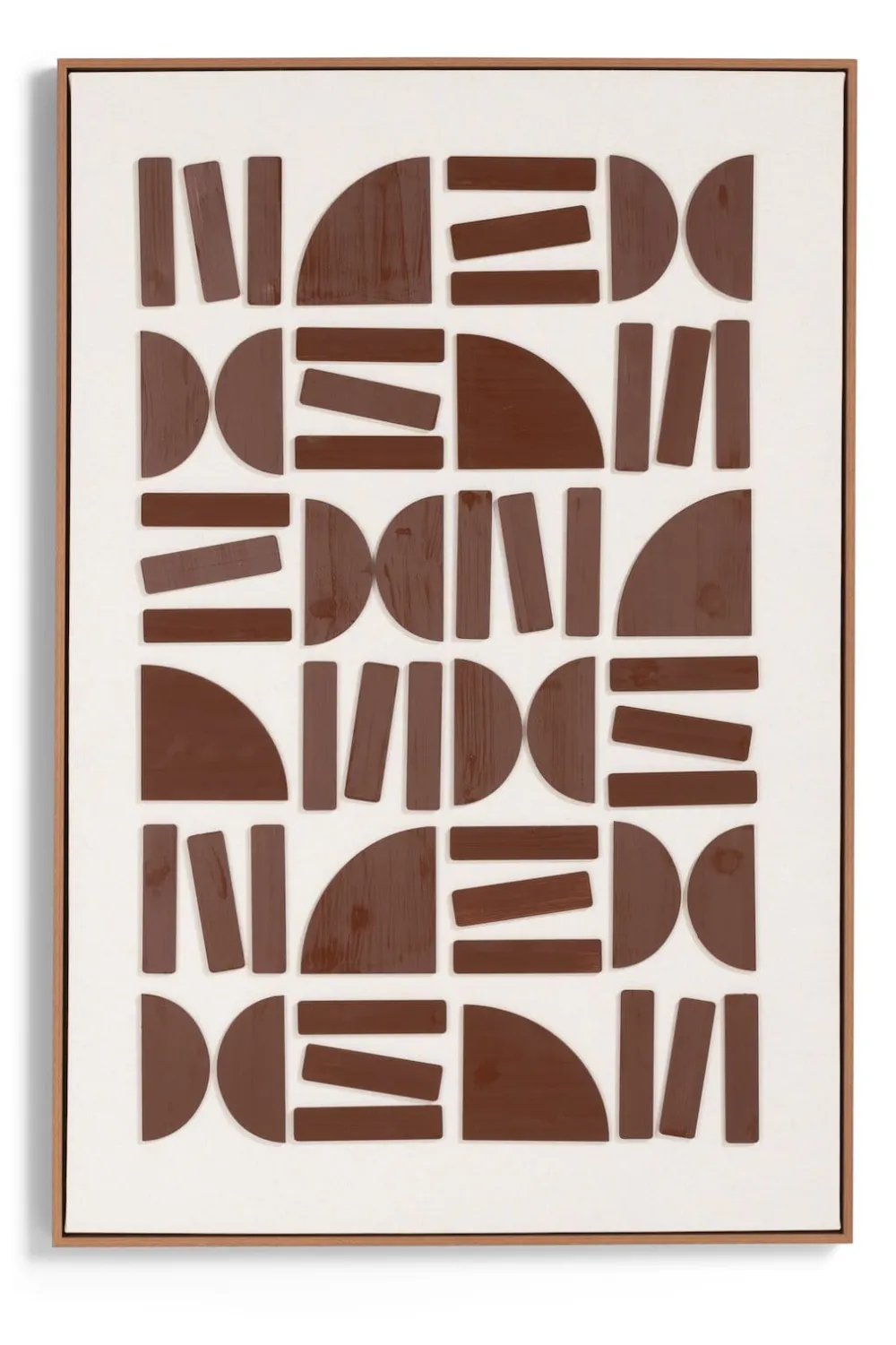 COCOmaison Rune tableau 80x120cm - Brun Discount