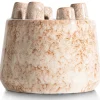 COCOmaison Safia vase H21cm - Beige Outlet