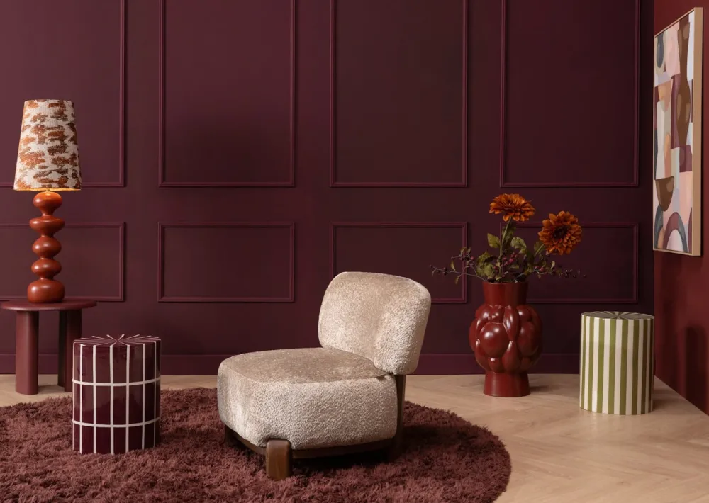 COCOmaison Skye table d'appoint H45cm - Bordeaux Outlet